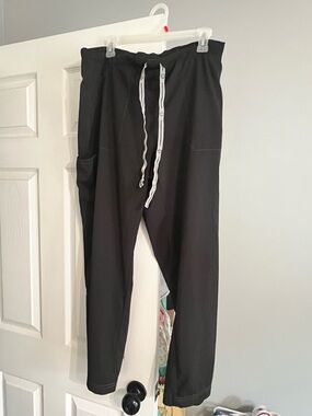 XLP Black Scrub Pants